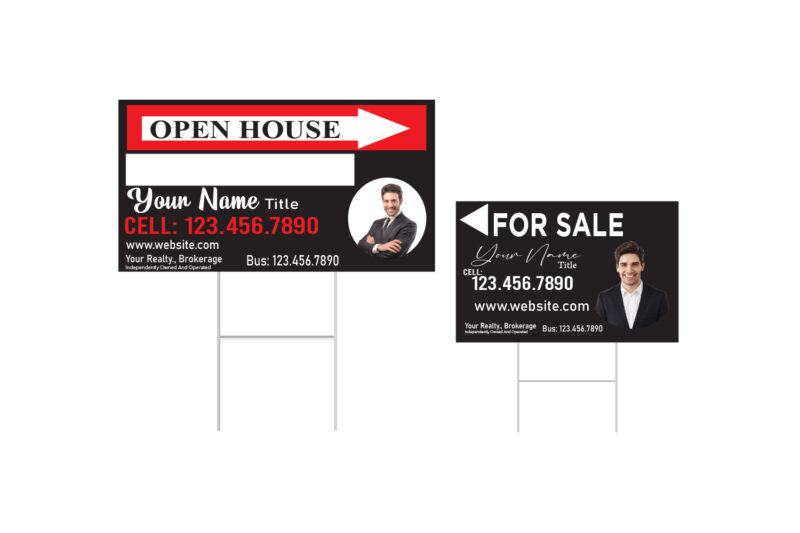Lawn Sign, Directional Sign